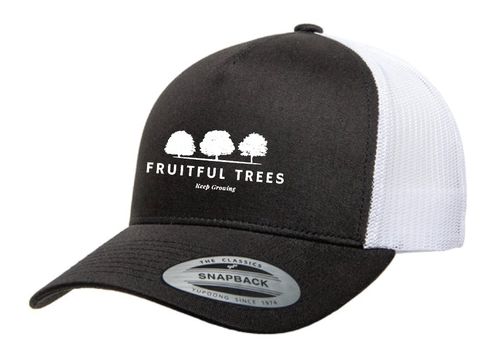 Fruitful Trees Baseball Cap-Black